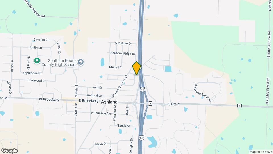 402 Morgan Dr, Unit # B Mapa y Detalles de la Ubicación