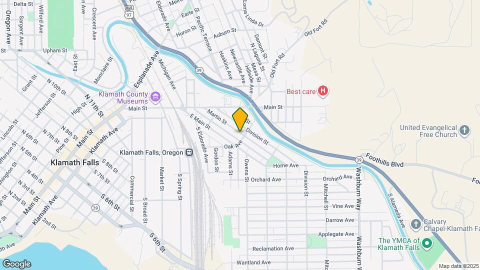 2130 Oak Ave Map and Location Details