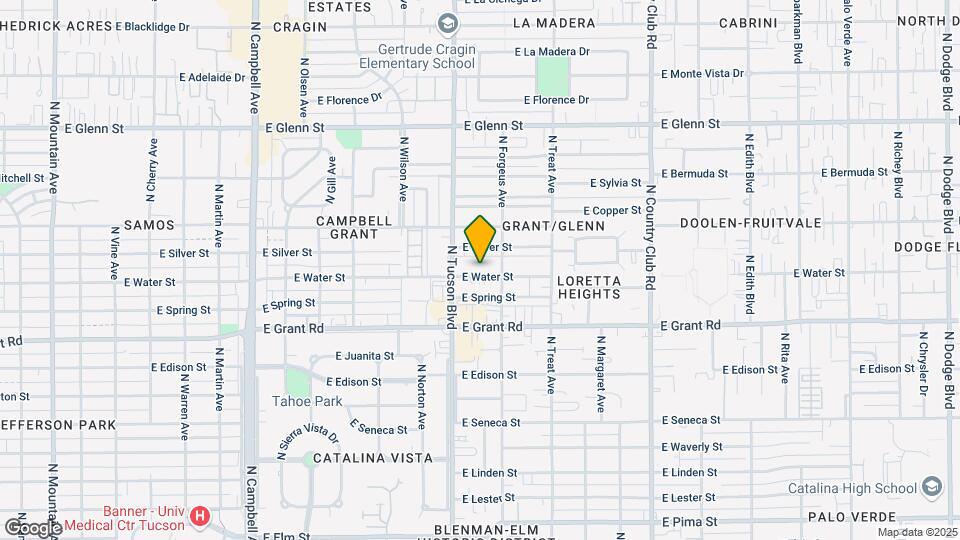 2543 E Water St Map and Location Details