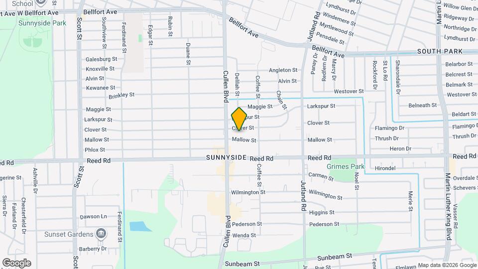 4713 Mallow St Map and Location Details