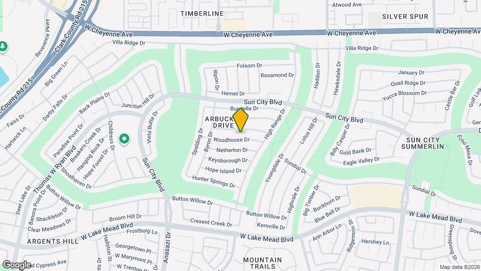 10000 Woodhouse Dr Map and Location Details
