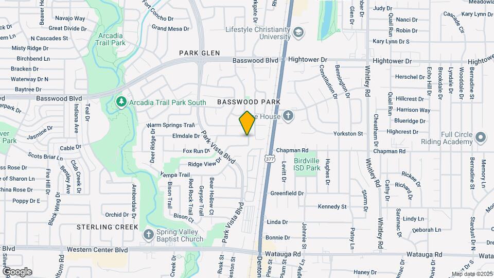 5572 Spring Ridge Dr Map and Location Details