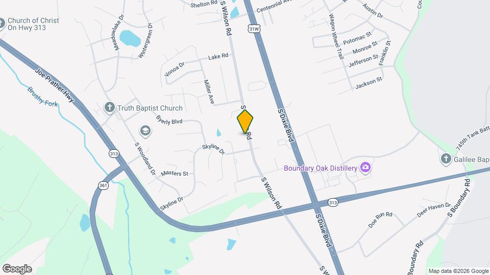 2925 S Wilson Rd Mapa y Detalles de la Ubicación