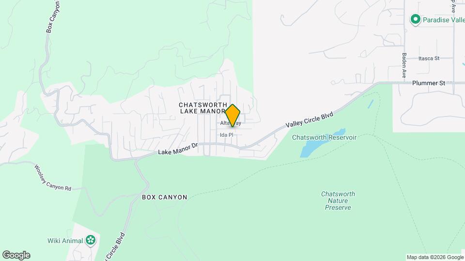 23300 Raymond St Map and Location Details