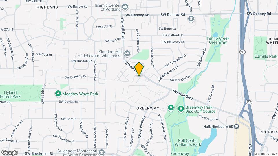 12115 SW Tesla Terrace Map and Location Details