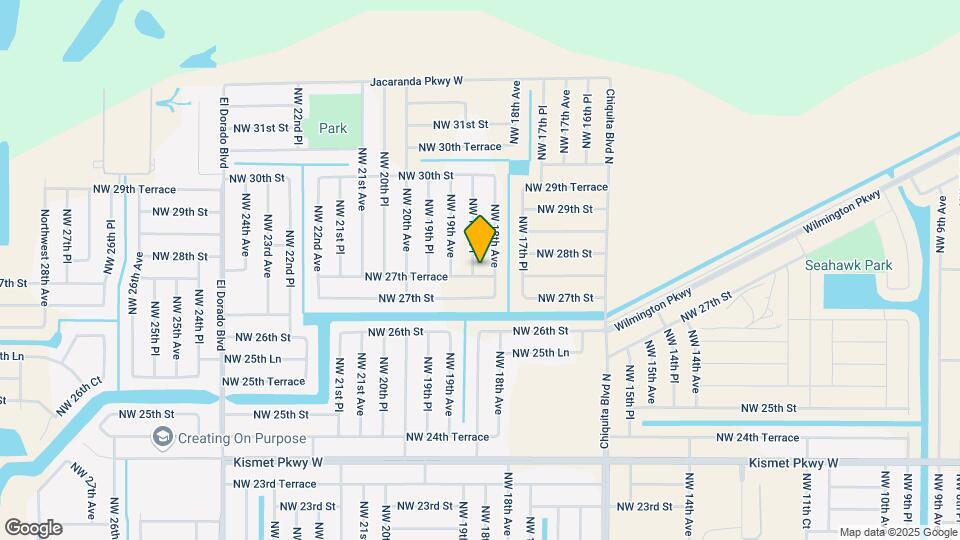 2721 NW 18th Pl Map and Location Details