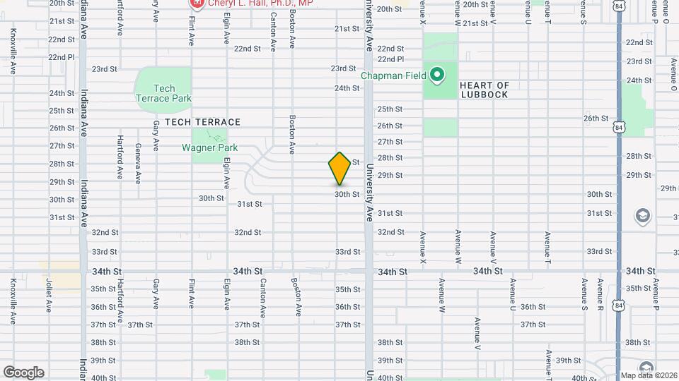 2518 30th St Map and Location Details