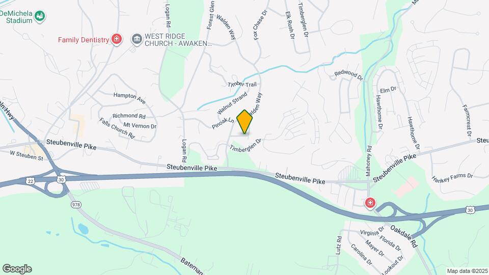 505 Bayberry Ln Map and Location Details