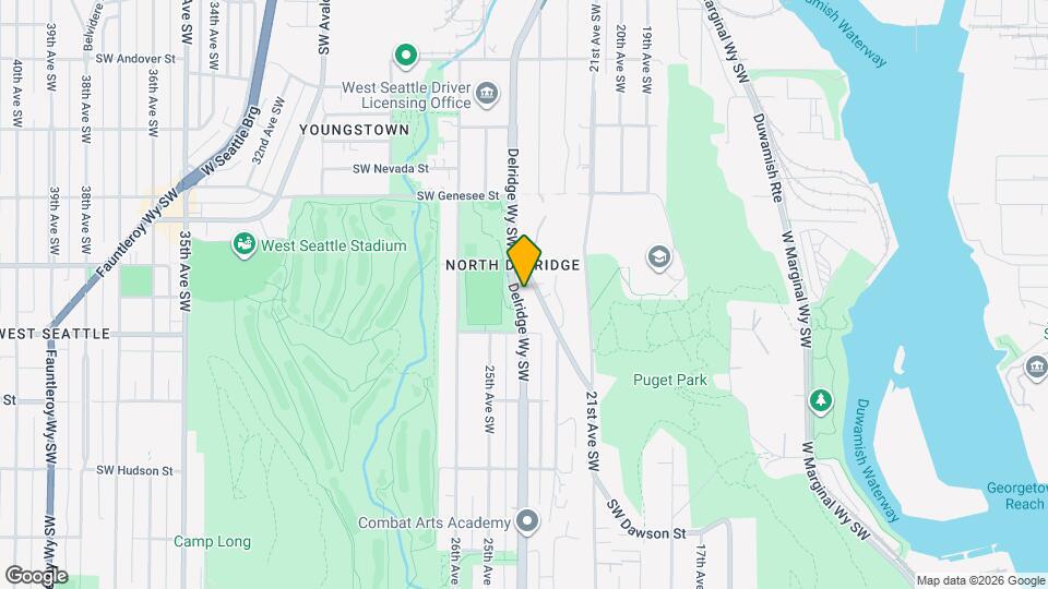 4526 Delridge Wy SW Map and Location Details