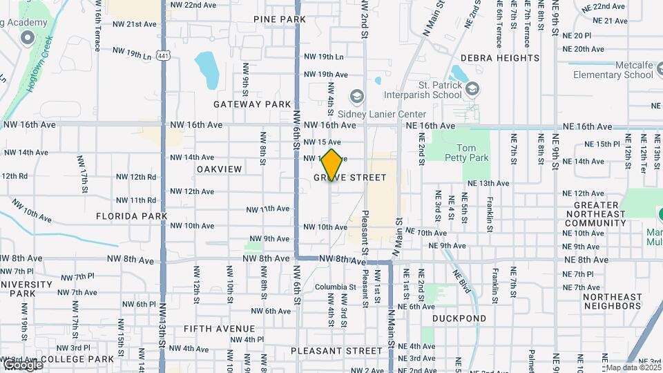 1211 NW 4th St Map and Location Details