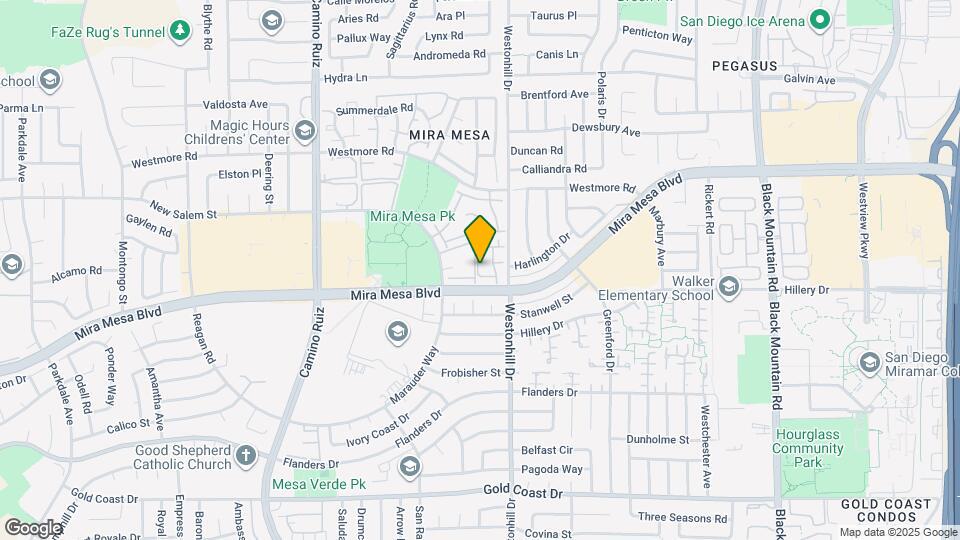 10754 Westonhill Dr Map and Location Details