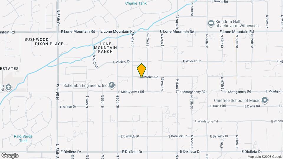 6105 E Lowden Rd Mapa y Detalles de la Ubicación