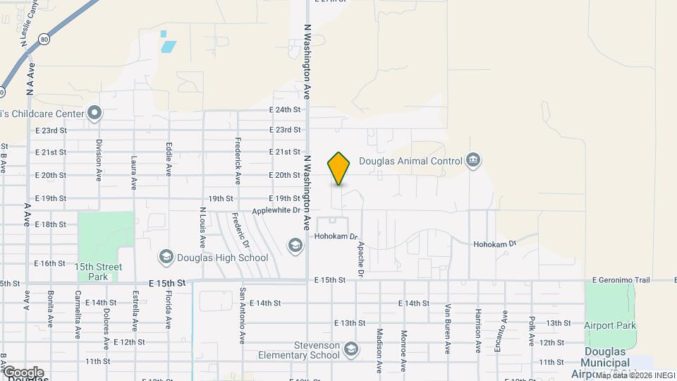 2106 N Cougar Pl Map and Location Details