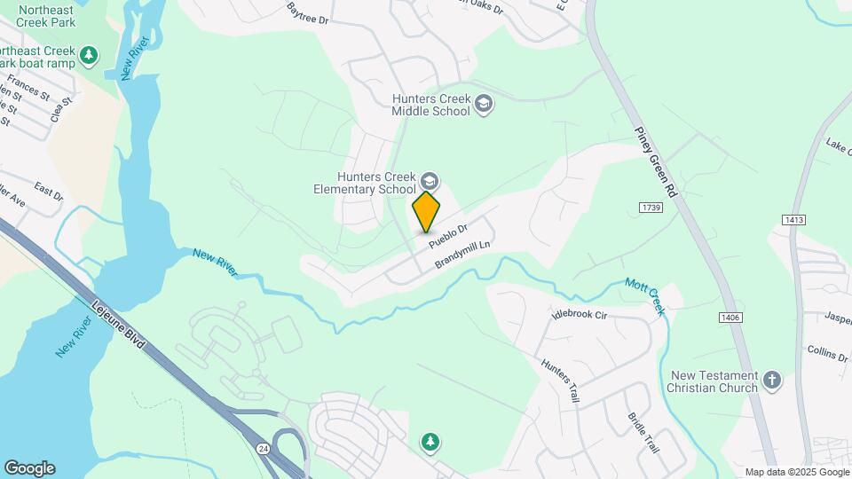 1113 Pueblo Dr Map and Location Details