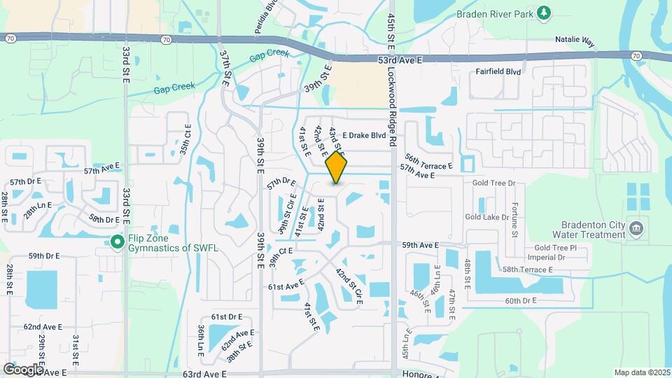 5744 43rd Ct E Map and Location Details