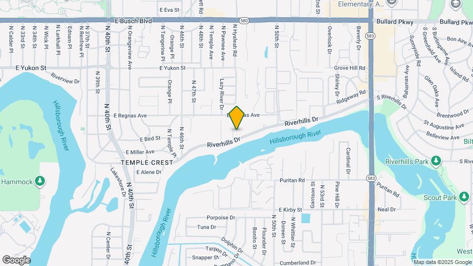 8303 N River Oaks Ct Map and Location Details