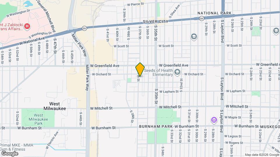 1518 S 37th St. Map and Location Details