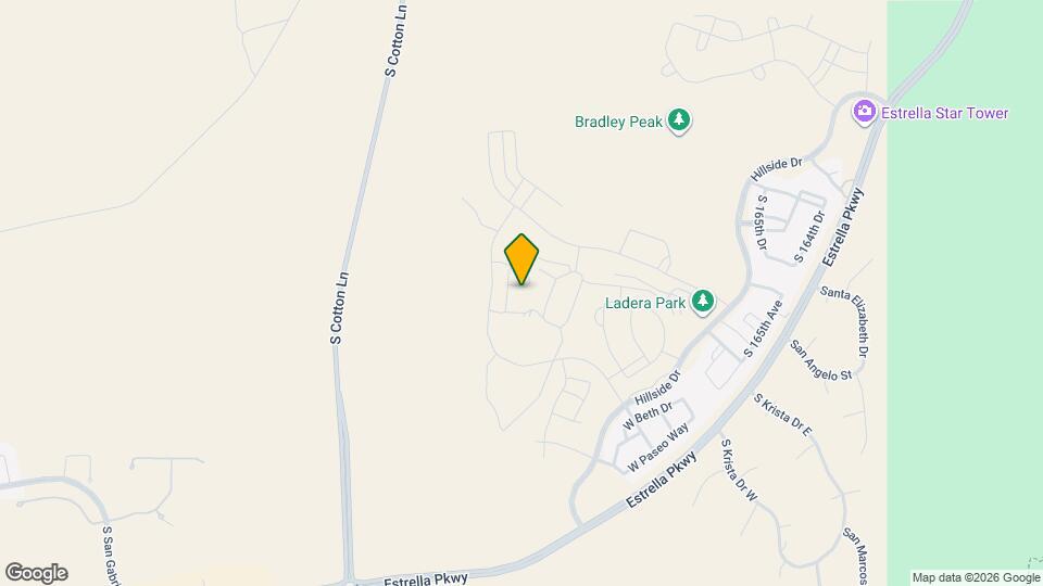 16973 W Allen St. Map and Location Details