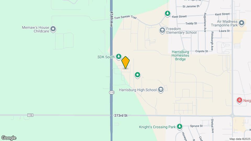 1418 Kayla Pl Mapa y Detalles de la Ubicación