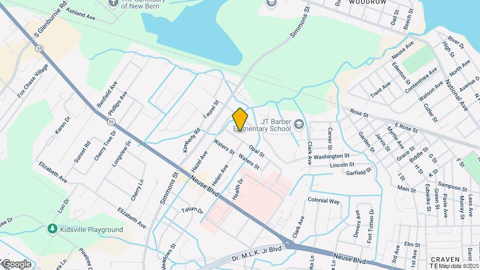 2100 Opal St Map and Location Details