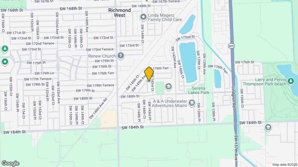 17767 SW 144th Ave Map and Location Details