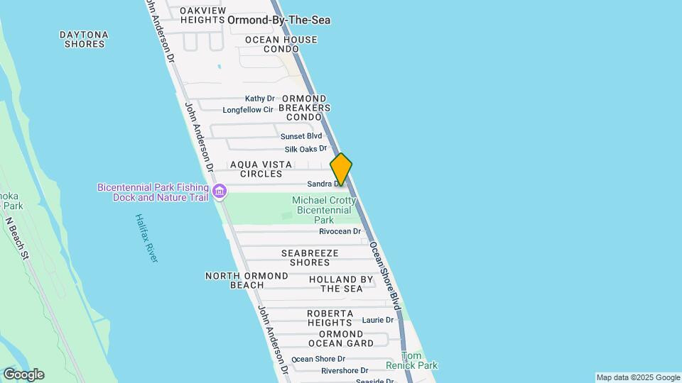 Ocean Shore Apartments Map and Location Details