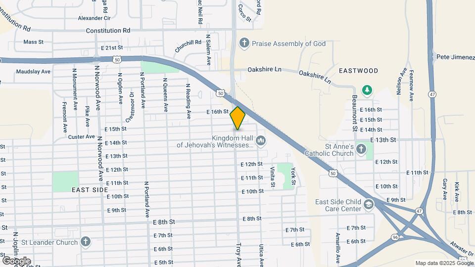 Encino Apartments Mapa y Detalles de la Ubicación