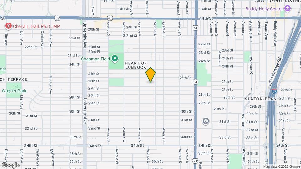 2108 27th St Map and Location Details