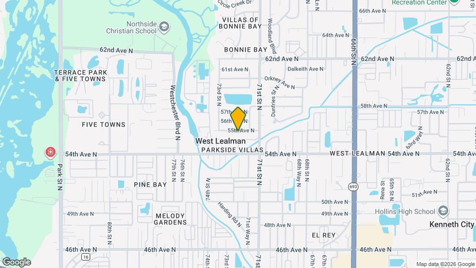 7238 55th Ave N Map and Location Details