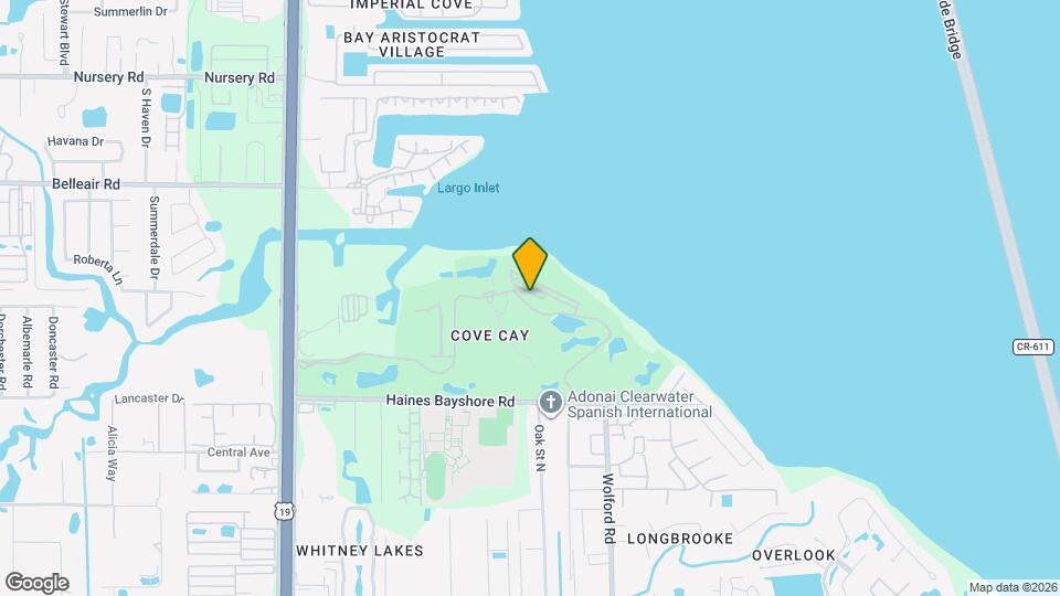 2614 Cove Cay Dr Map and Location Details
