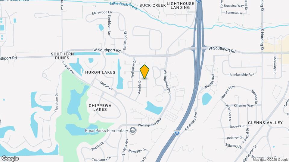 7150 Parklake Pl Map and Location Details