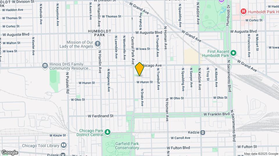 712 N Drake Ave Map and Location Details