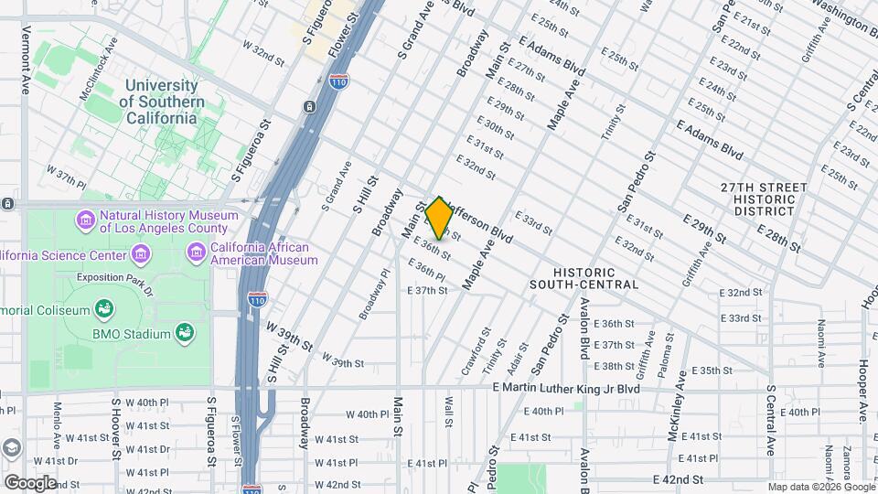 145 E 36th St Map and Location Details