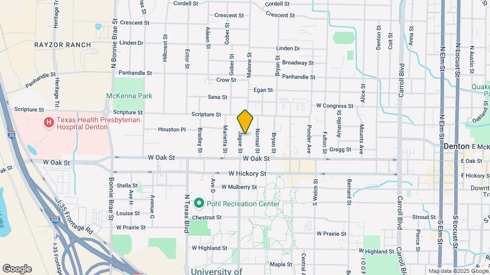 312 Jagoe St, Unit 3 Map and Location Details