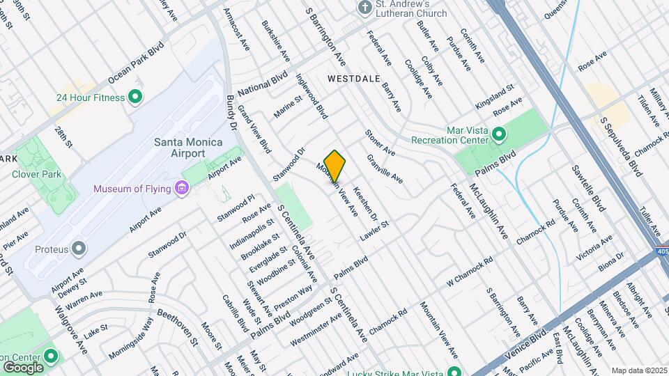 3295 Mountain View Ave Map and Location Details