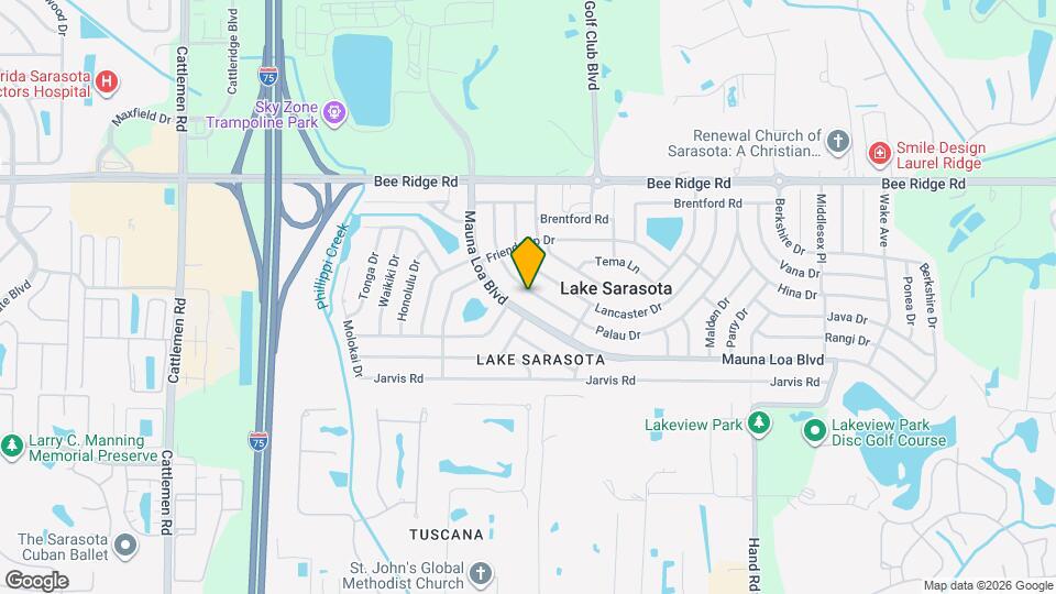 4157 Palau Dr Map and Location Details