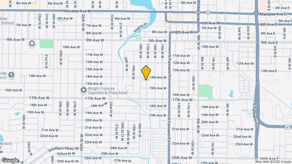 1414 17th St W Map and Location Details