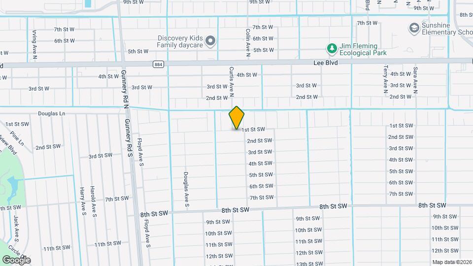 4005 1st St SW Map and Location Details