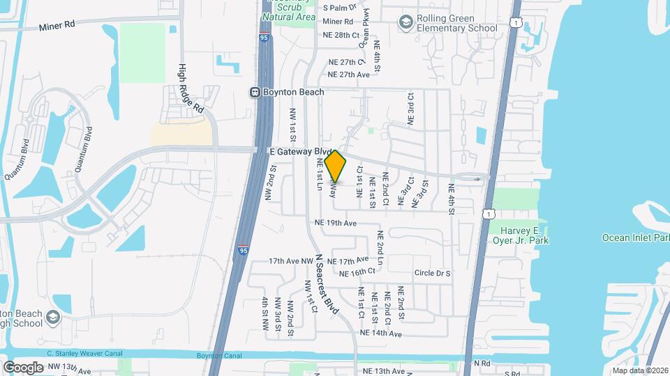 2152 NE 1st Way, Unit 205 Map and Location Details