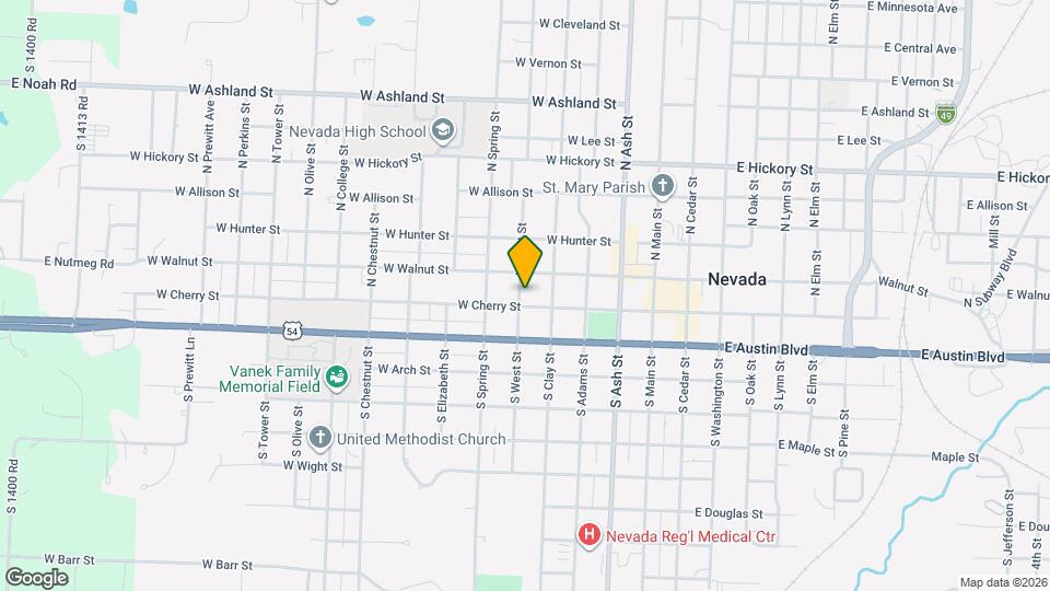 524 W Cherry St Map and Location Details