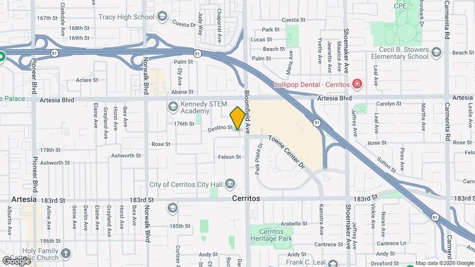 12567 Semora St Map and Location Details