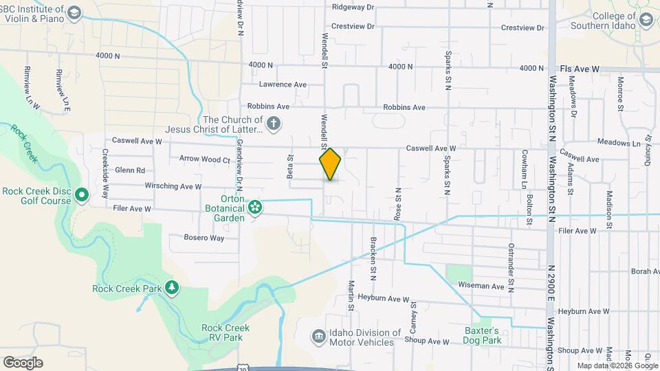 603 Saratoga Dr Map and Location Details