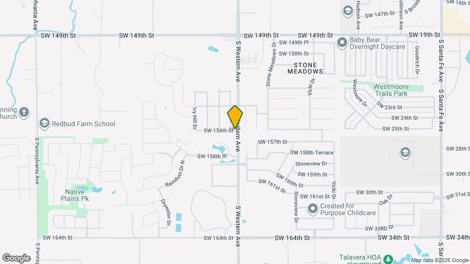 900 SW 156th St Map and Location Details