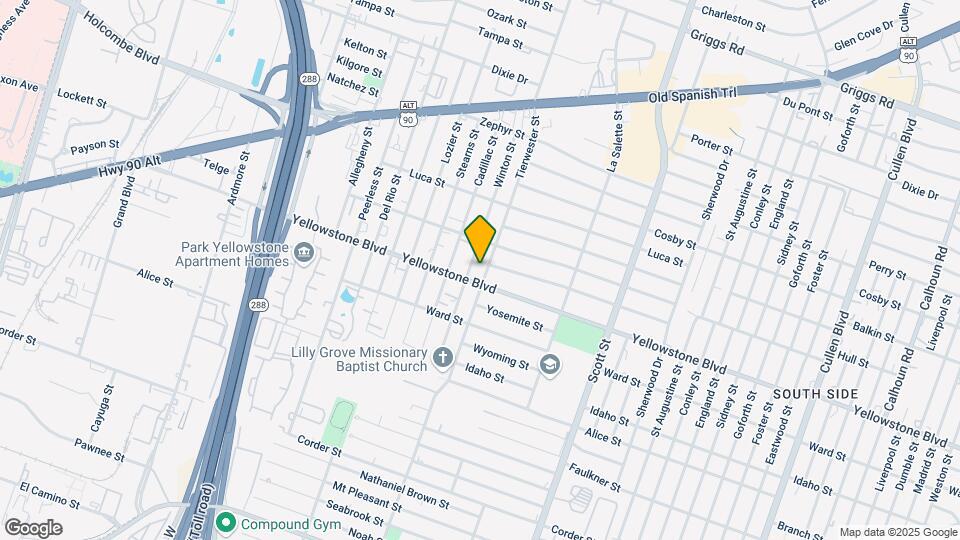 6822 Tierwester St Map and Location Details