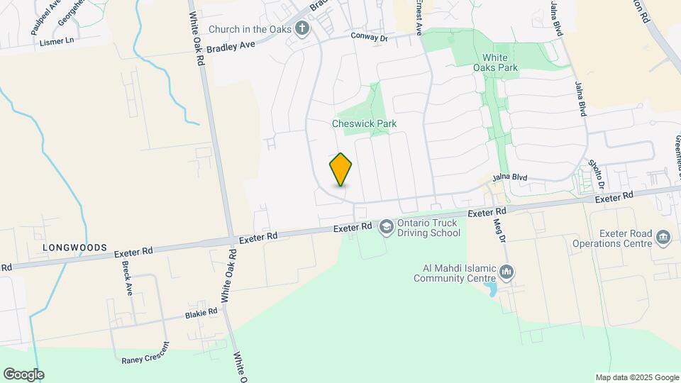 7 Fairchild Crescent Map and Location Details