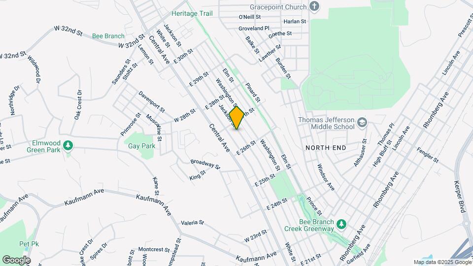 2645 Jackson St, Unit 2nd Floor Map and Location Details