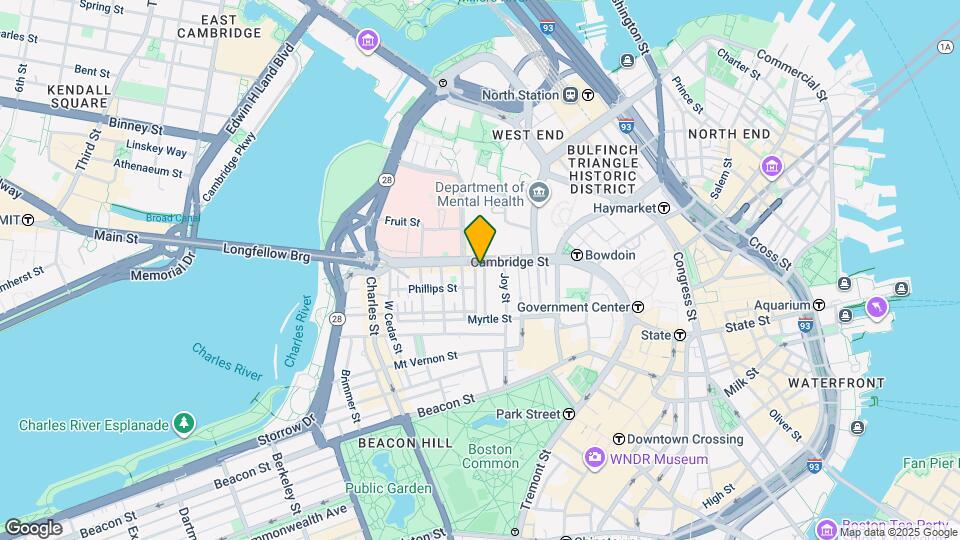 214 Cambridge St, Unit 3D Map and Location Details