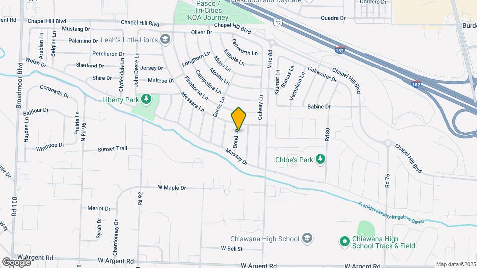4119 Bond Ln Map and Location Details
