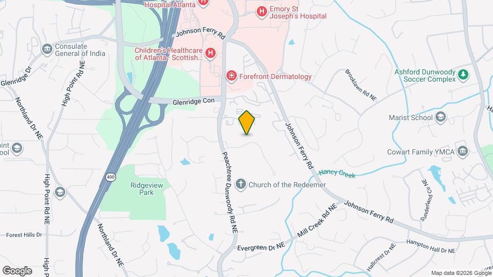 1100 Kingston Dr NE Map and Location Details