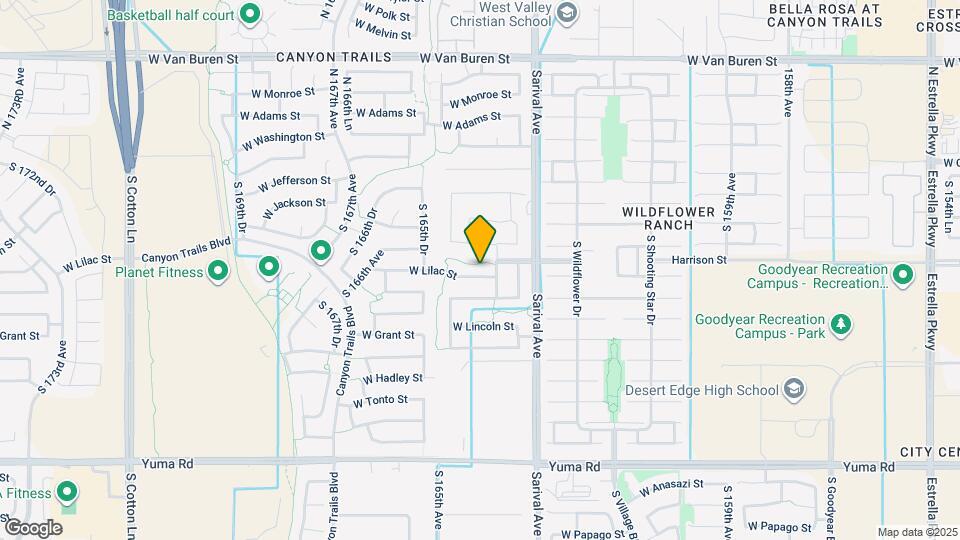 16422 W Lilac St Map and Location Details